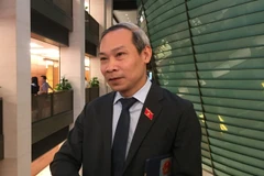 Đại biểu Nguyễn Đức Hiếu Ủy viên Thường trực Ủy ban Kinh tế của Quốc hội, đoàn Thái Bình (Ảnh: Vietnam+)