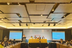 Hội nghị 'Chương trình Australia hỗ trợ cải cách kinh tế Việt Nam (Aus4Reform): Kết quả, bài học và định hướng tương lai,' ngày 15/11. (Ảnh: Vietnam+)