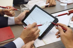 Các công ty đã huy động tổng số 57,6 nghìn tỷ đồng trái phiếu qua cả hai kênh phát hành riêng lẻ và công chúng trong quý 1. (Ảnh minh họa/Vietnam+)