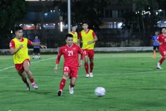 Đội tuyển Việt Nam sẽ tập luyện trên sân tập thuộc Khu phức hợp thể thao Gelora Bung Karno. (Nguồn: VFF)