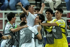 U23 Iraq giành vé dự Olympic Paris 2024. (Nguồn: AFC)