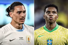 Uruguay-Braizl, trận cầu tâm điểm vòng tứ kết Copa America 2024.