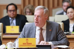 Cựu Đại sứ Ted Osius, Chủ tịch kiêm Tổng Giám đốc Hội đồng Kinh doanh Hoa Kỳ-ASEAN. (Ảnh: Dương Giang/TTXVN)