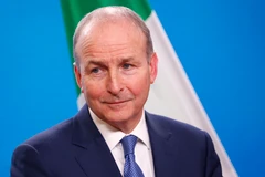 Ngoại trưởng Ireland Micheal Martin. (Nguồn: AFP)