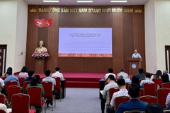 Quang cảnh hội nghị. (Ảnh Trần Phương/TTXVN)