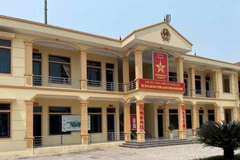 Trụ sở UBND xã Hưng Lợi (huyện Hưng Nguyên, Nghệ An). (Nguồn: Báo Lao Động)