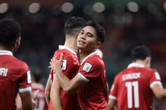 Indonesia sẽ phải đối mặt với thử thách mang tên Australia ở vòng 1/8 Asian Cup 2023. (Ảnh: Hoàng Linh/TTXVN)