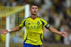 Ronaldo giúp Al-Nassr thắng trận đầu tiên ở mùa này. (Nguồn: Getty Images)