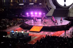 Vòng chung kết bảng Quốc tế Cuộc thi Dalat Best Dance Crew 2024 có 12 nhóm nhảy dự thi, trong đó có 3 nhóm đến từ Indonesia, Thái Lan và Nhật Bản. (Ảnh: Nguyễn Dũng/TTXVN)