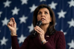 Bà Nikki Haley ủng hộ ông Donald Trump. (Ảnh: AFP/TTXVN)