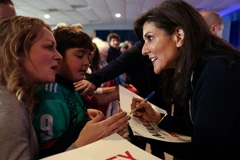 Bà Nikki Haley (phải). (Nguồn: AP)