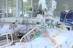 Điều trị bệnh nhân cúm A nặng tại Bệnh viện Bệnh nhiệt đới Trung ương.