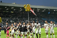 Bayer Leverkusen cán mốc 50 trận bất bại ở mùa 2023-24. (Nguồn: AFP/Getty Images)