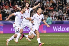 Tajikistan giành quyền vào vòng 1/8 Asian Cup 2023. (Nguồn: AFC)