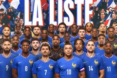 Pháp chốt danh sách 25 cầu thủ dự EURO 2024. (Nguồn: FFF)