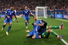 Italy giành vé vào vòng 1/8 siêu kịch tính. (Nguồn: Getty Images)