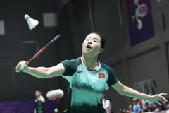 Thùy Linh thể hiện phong độ ấn tượng tại giải đấu trên đất Đức. (Ảnh minh họa: Minh Quyết/TTXVN)