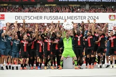 Bayer Leverkusen lần đầu giành chức vô địch Bundesliga. (Nguồn: Getty Images)