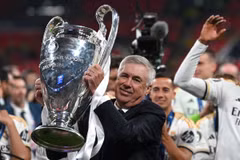 HLV Carlo Ancelotti cùng Real Madrid thiết lập kỷ lục. (Nguồn: Getty Images)