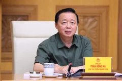 Phó Thủ tướng Trần Hồng Hà phát biểu chỉ đạo cuộc họp. (Ảnh: Văn Điệp/TTXVN)