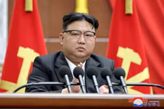Nhà lãnh đạo Triều Tiên Kim Jong-un. (Ảnh: Yonhap/TTXVN)