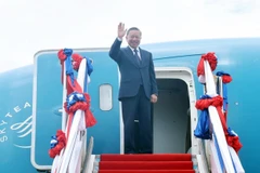 Chủ tịch nước Tô Lâm kết thúc tốt đẹp chuyến thăm cấp Nhà nước tới CHDCND Lào. (Ảnh: Nhan Sáng/TTXVN)