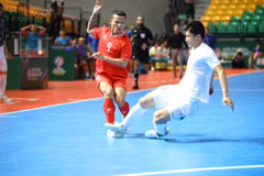Futsal Việt Nam phải thắng hai trận play-off mới giành vé dự Futsal World Cup. (Nguồn: VFF)