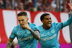 Bayer Leverkusen tiến những bước quan trọng đến ngôi vương Bundesliga mùa này. (Nguồn: Reuters)