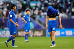 Thái Lan phải nói lời chia tay Asian Cup 2023 từ vòng 1/8. (Nguồn: AP)