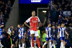 Arsenal thua Porto ở lượt đi vòng 1/8 Champions League. (Nguồn: Sky)