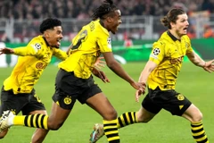 Dortmund thi đấu thăng hoa để ngược dòng loại Atletico khỏi Champions League. (Nguồn: AP)