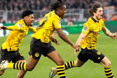 Dortmund thi đấu thăng hoa để ngược dòng loại Atletico khỏi Champions League. (Nguồn: AP)