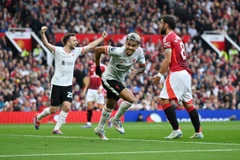 Liverpool giành chiến thắng đậm 3-0 ngay trên sân của Manchester United. (Nguồn: Getty Images)