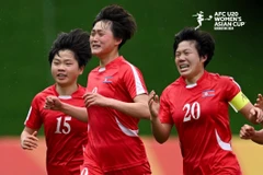 U20 Nữ Triều Tiên gây bất ngờ khi đánh bại U20 Nữ Nhật Bản. (Nguồn: AFC)