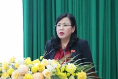 Bà Nguyễn Thanh Hải. (Ảnh: Quân Trang/TTXVN)