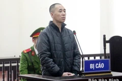 Bị cáo Khà A Sùng bị Tòa án Nhân dân tỉnh tuyên phạt 18 năm tù. (Nguồn: Báo Hòa Bình)