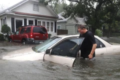 Cảnh ngập lụt do bão Matthew. (Nguồn: Getty Images)