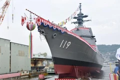 Tàu Asahi. (Nguồn: Kyodo/TTXVN)