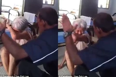 Hình ảnh từ video. (Nguồn: Daily Mail)