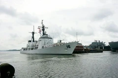 Tàu PF-16 BRP Ramon Alcaraz. (Nguồn: Inquirer Global Nation)