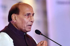 Bộ trưởng Nội vụ Ấn Độ Rajnath Singh. (Nguồn: The Indian Express)