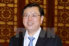 Ủy viên trưởng Nhân đại Trung Quốc Trương Đức Giang thăm Việt Nam