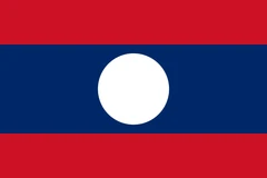 Quốc kỳ của Lào. (Nguồn: Wikipedia)