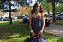 Trinity Gay - con gái duy nhất của vận động viên chạy nước rút nổi tiếng người Mỹ Tyson Gay. (Nguồn: BBC)