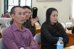 Ông Hoàng Quyết Tiến - người bị truy tố oan sai. (Ảnh: Vũ Hoàng Giang/TTXVN)