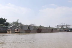 Một góc sông Hồng. (Ảnh: Doãn Tấn/TTXVN)