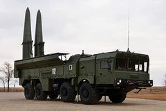 Tên lửa đạn đạo chiến thuật có khả năng mang đầu đạn hạt nhân Iskander. (Nguồn: Defence 24)