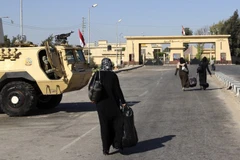 Cửa khẩu biên giới Rafah. (Nguồn: AP)