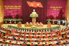 Toàn cảnh bế mạc Hội nghị. (Ảnh: Trí Dũng/TTXVN)