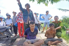 Bắt gọn hai tên cướp sau khi truy đuổi 14 km trên đường cao tốc